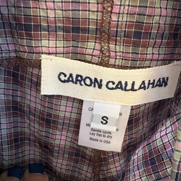 Caron Callahan Purple Plaid Jocelyn Maxi Dress - Picture 3 of 3